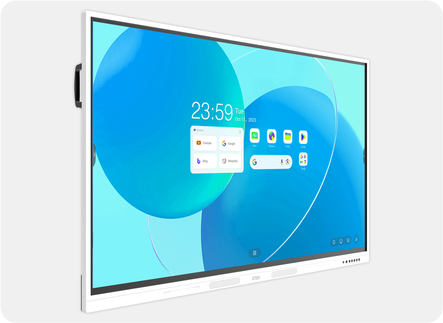 GTEK 98 inch Electronic Whiteboard with Android OPS Pro