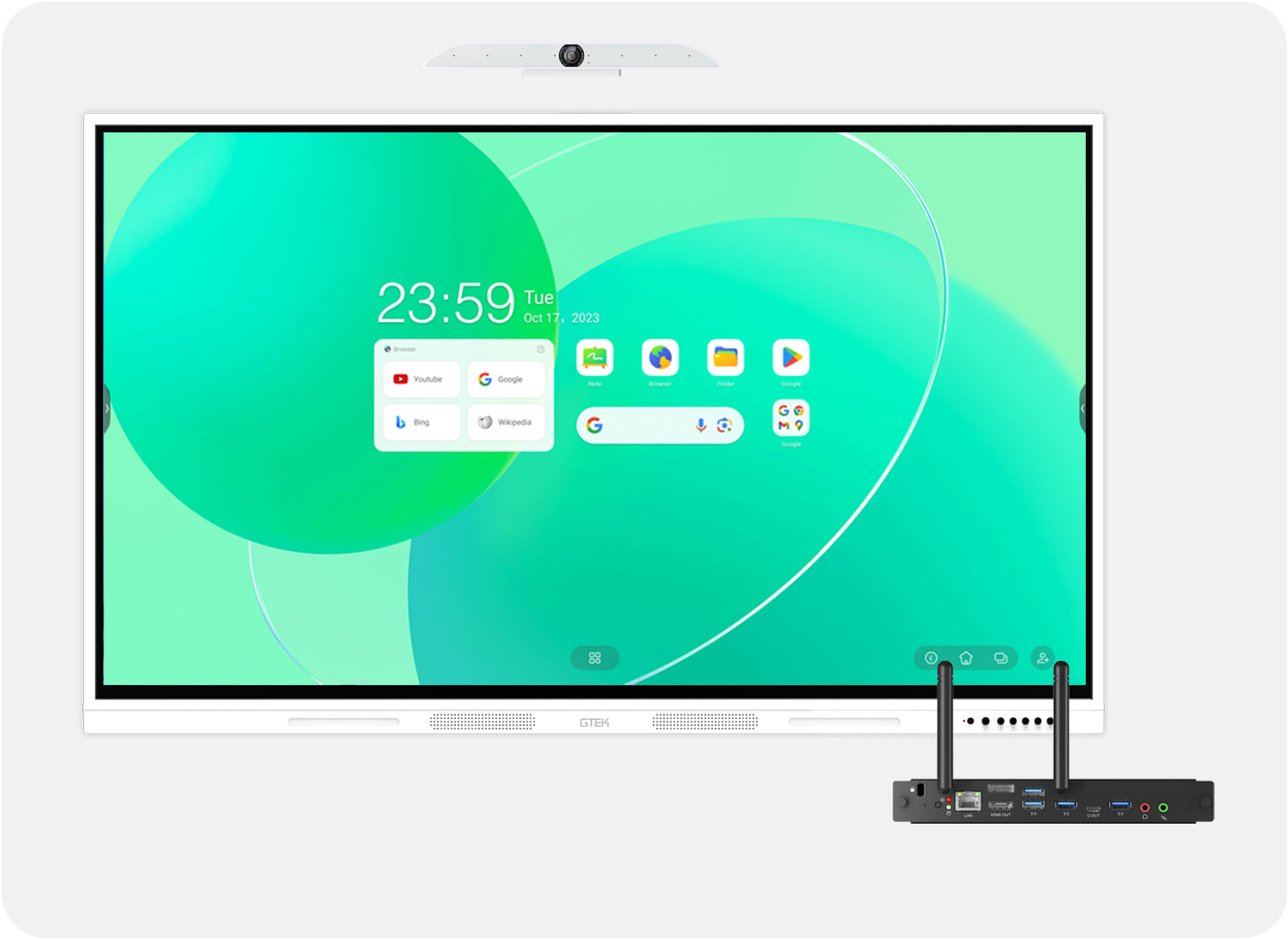 GTEK Electronic Whiteboard + OPS