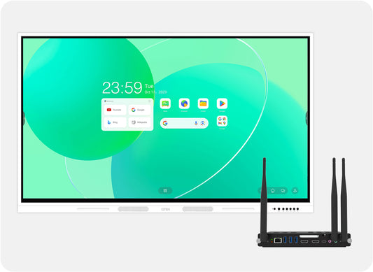 GTEK 86 inch Electronic Whiteboard with Android OPS (IWB8650+OPSRK3588 Pro)
