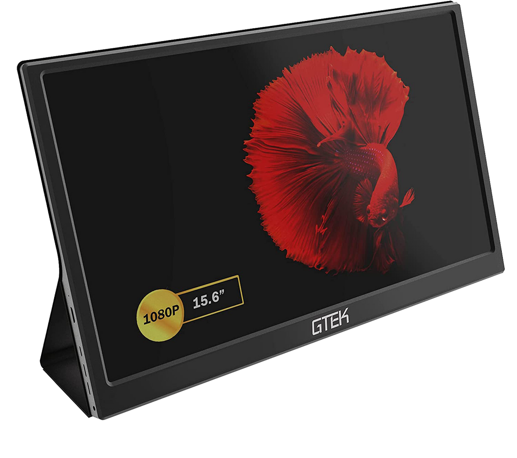 Portable Monitor - GTEK 15.6 Inch IPS Full HD 1920x1080 Screen